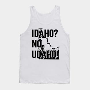 Idaho? No, Udaho v3 Tank Top